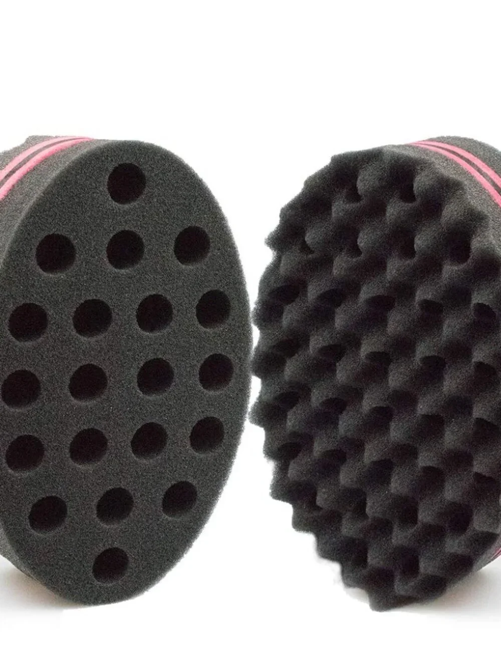 Hair Magic Twist Sponge: Two-Sided Dread Afro Coil Barber Tool for Curling and W